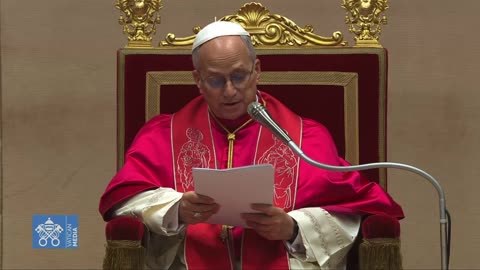 POPE LEO XIV Warns "War is back in vogue"