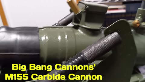 The final "dressing up" of my Big Bang Cannon. Ain't she a beauty?