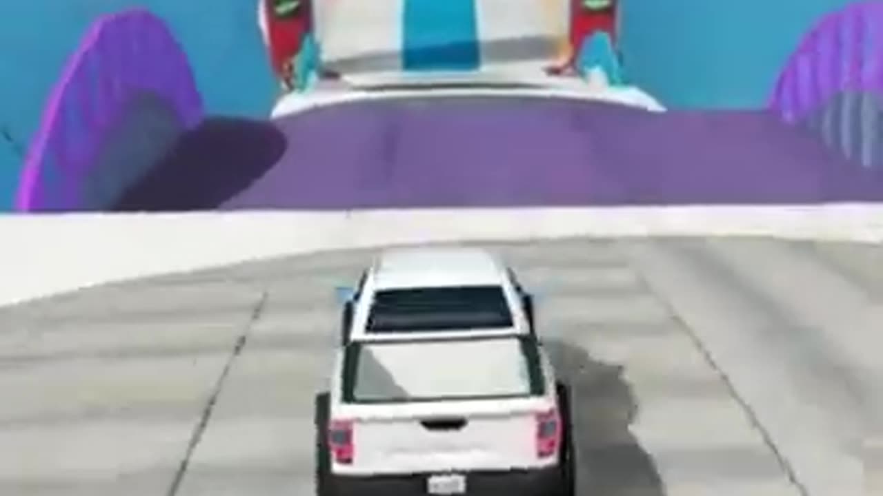 Gta v mega ramp gameplay