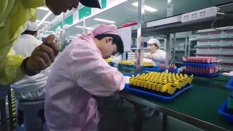 Worker at a disposable vape pen factory tests up to 10,000 vapes a day