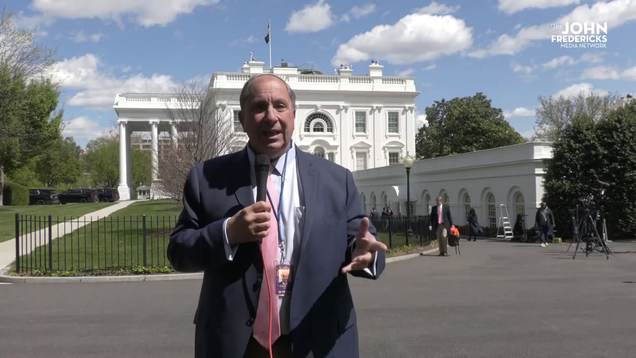 John Fredericks [White House Coverage] April 16, 2025