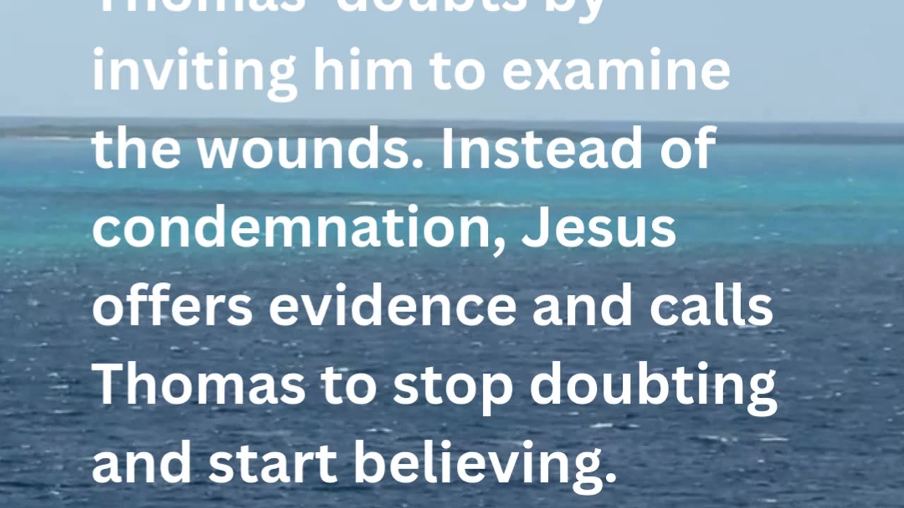 Daily Inspirations from God John 20:27-28 | Devotion
