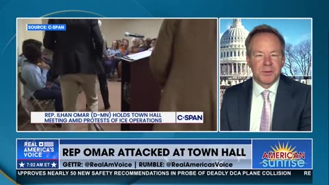 REP OMAR ATTACKED AT TOWN HALL