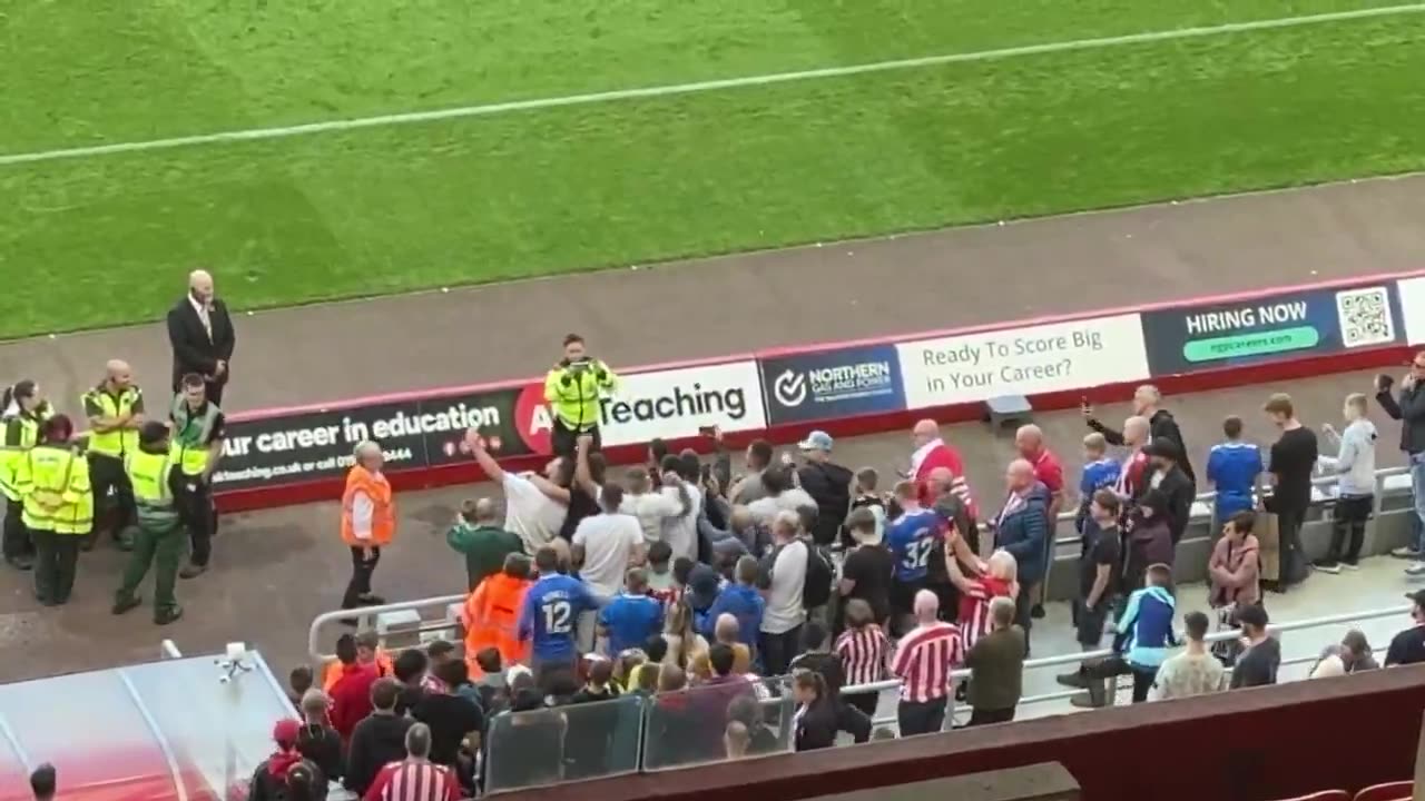 A first glimpse of star signing Granit Xhaka for Sunderland supporters