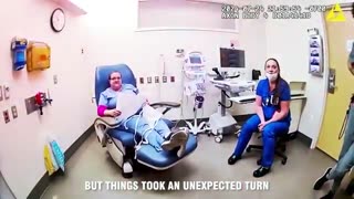Woman Forces Cops to Drag Her From The Hospital