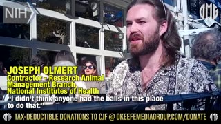 James O'Keefe just caught an NIH contractor admitting they RIPPED DOWN