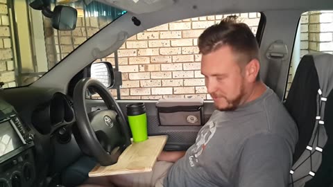 Improvements on my steering wheel table!