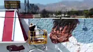Los Angeles artist Robert Vargas aims to infuse new hues into the wildfire-ravaged Altadena