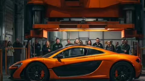 Destroyed McLaren