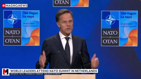 🇺🇸 President Trump and World Leaders attend NATO Summit in Netherlands [RAW LIVE FEED]