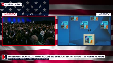 🇺🇸 President Trump and World Leaders attend NATO Summit in Netherlands [RAW LIVE FEED]