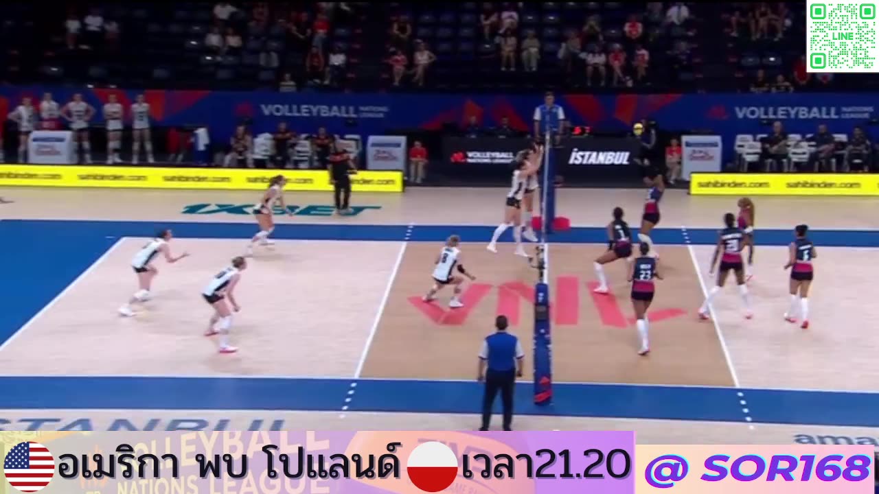 Liveสด วอลเลย์บอล โปแลนด์ VS สหรัฐอเมริกา ทายผล @SOR168