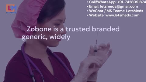 Buy Affordable Zoledronic Acid 4mg Injection Online in the Philippines | Zobone | LetsMeds