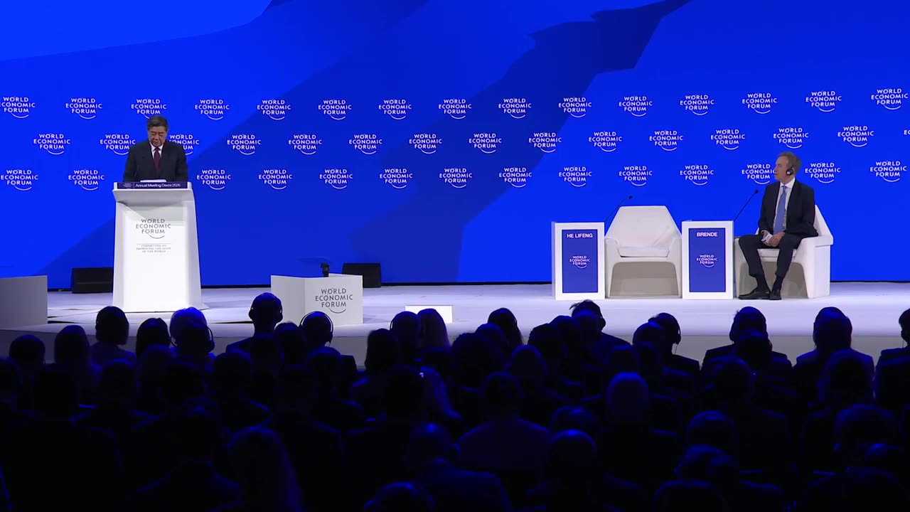 DAVOS 2026 He Lifeng, Vice-Premier of the People's Republic of China | World Economic Forum