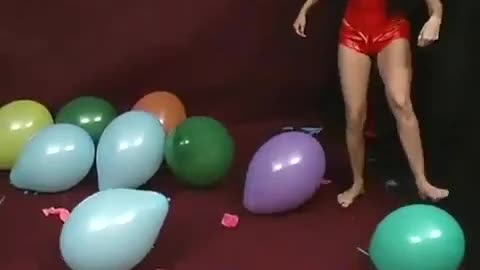 Balloon stomping