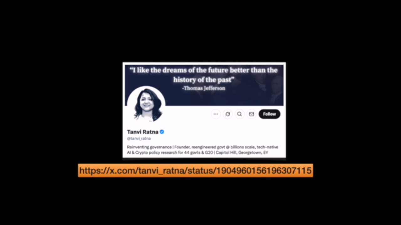 @tanvi_ratna (X) : America Is Shifting; A New Dawn Is Coming