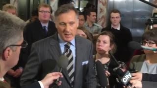 FLASHBACK - At Conservative Party HQ to submit my leadership candidate papers