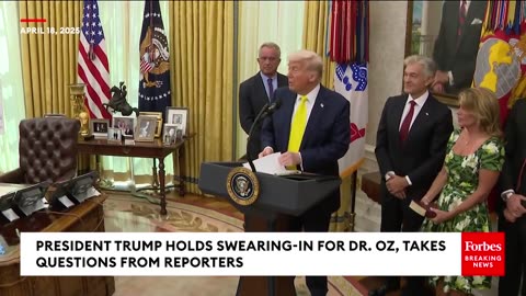 BREAKING NEWS: Trump Takes Multiple Questions From Reporters In The Oval Office