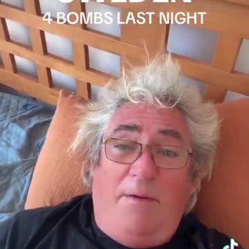 4 bombs last night in Sweden within two & a half hours, all seperate locations & targets