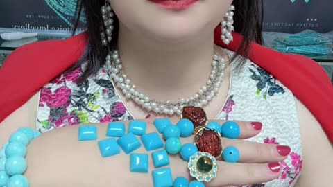 250606-11 Sleeping Beauty Turquoise Cabochon: Deep-Sea Stars Frozen on Fingertips