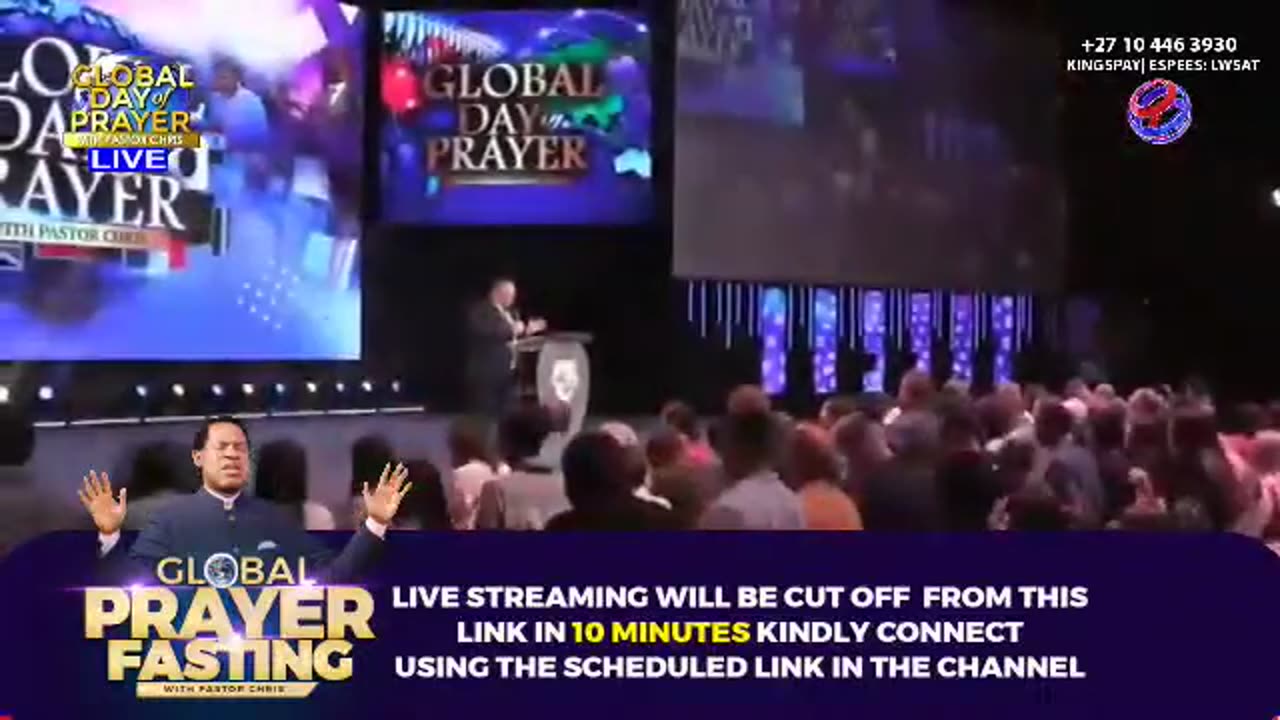GLOBAL DAY OF PRAYER & GLOBAL PRAYER AND FASTING WITH PASTOR CHRIS _ DAY2 - 29 MARCH 2025