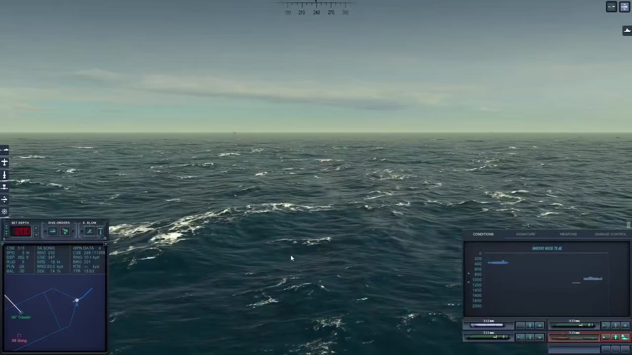Fast Missiles VS Fats Boats - Cold Waters with Epic Mod