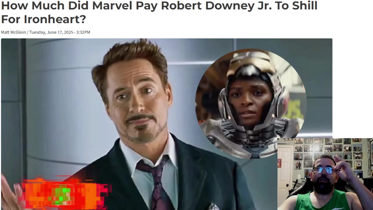Robert Downey Jr Being Paid To Promote Ironheart Series
