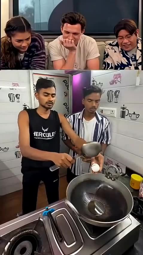 Tom Holland Reacts 😆😆😆