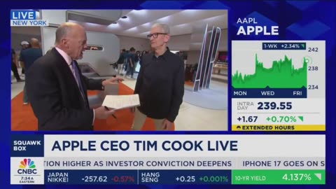 Tim Cook confirms President Trump’s successful tariffs have not increased the prices