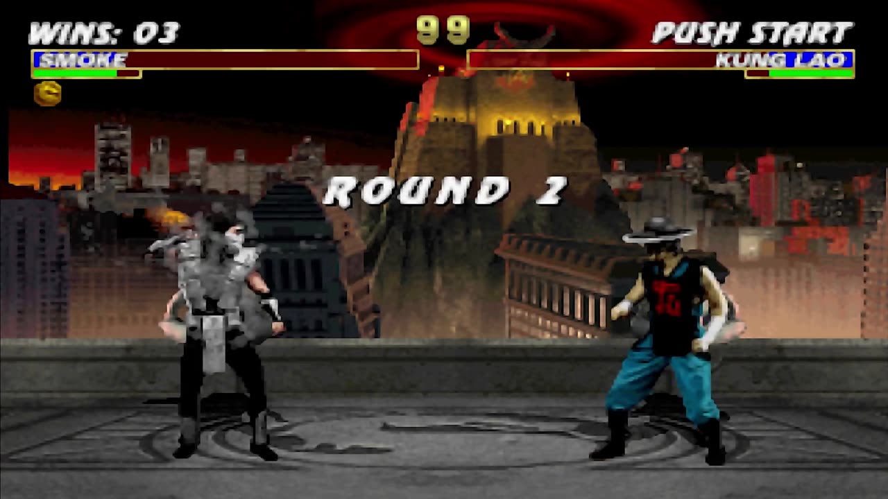 Mortal Kombat: Trilogy - Ninja Smoke - PS1