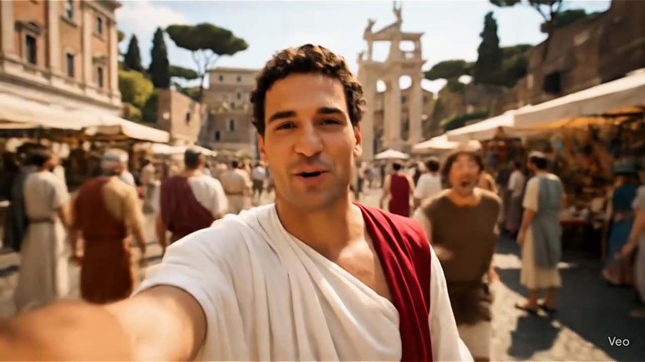 Julius Caesar Vlogging Rome ✨🏛️