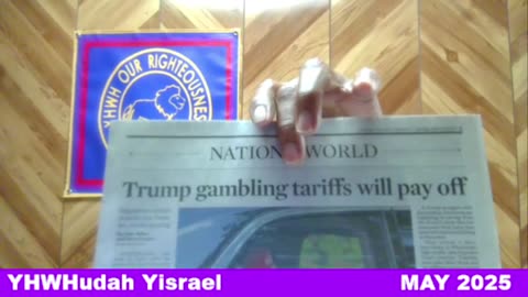 Sabbath with YHWH OUR RIGHTEOUSNESS Chicago [Saturday, May 31, 2025] 10:00 a.m. Central/11:00 a.m. Eastern (Jews are Edomites, descendants of Esau. Jews are not Yisraelites)