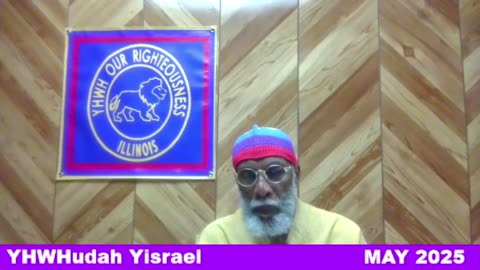 Sabbath with YHWH OUR RIGHTEOUSNESS Chicago [Saturday, May 31, 2025] 10:00 a.m. Central/11:00 a.m. Eastern (Jews are Edomites, descendants of Esau. Jews are not Yisraelites)