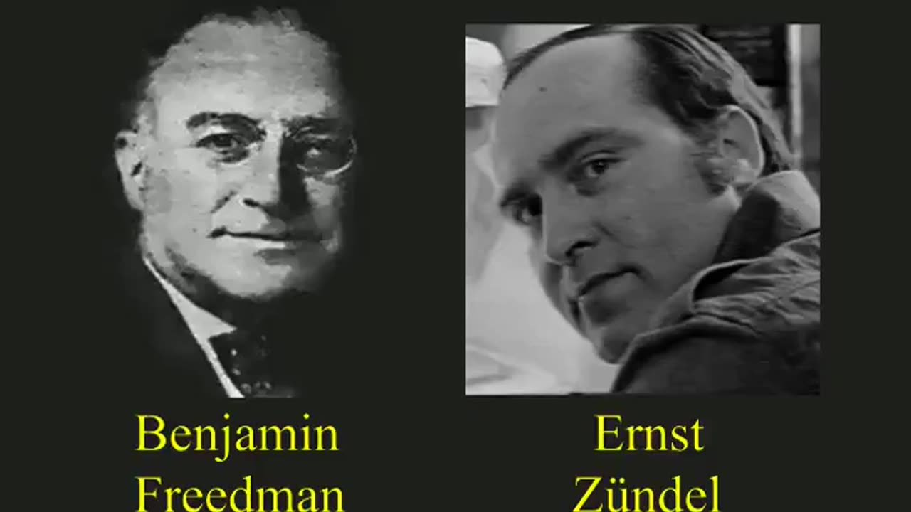Ernst Zündel: Benjamin Freedman Interview (1968)
