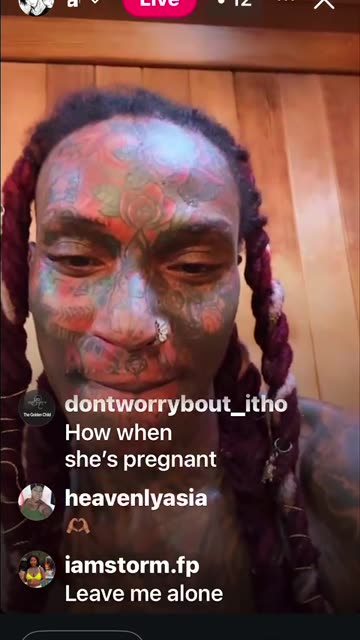 STORMS “HUSBAND” GOES LIVE ON TIKTOK AND ANNOUNCES SHE IS ALLEGEDLY NOT PREGNANT WITH BABY #4