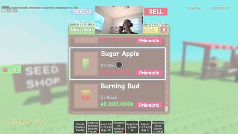How to Get the Burning Bud in Grow a Garden!