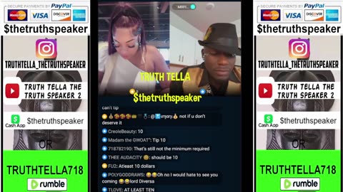 MRS. DIVERSE SOLO LIVE THEN 1 ON 1 WITH FINESSE SAYS "YOU COULD'VE GOT IT"