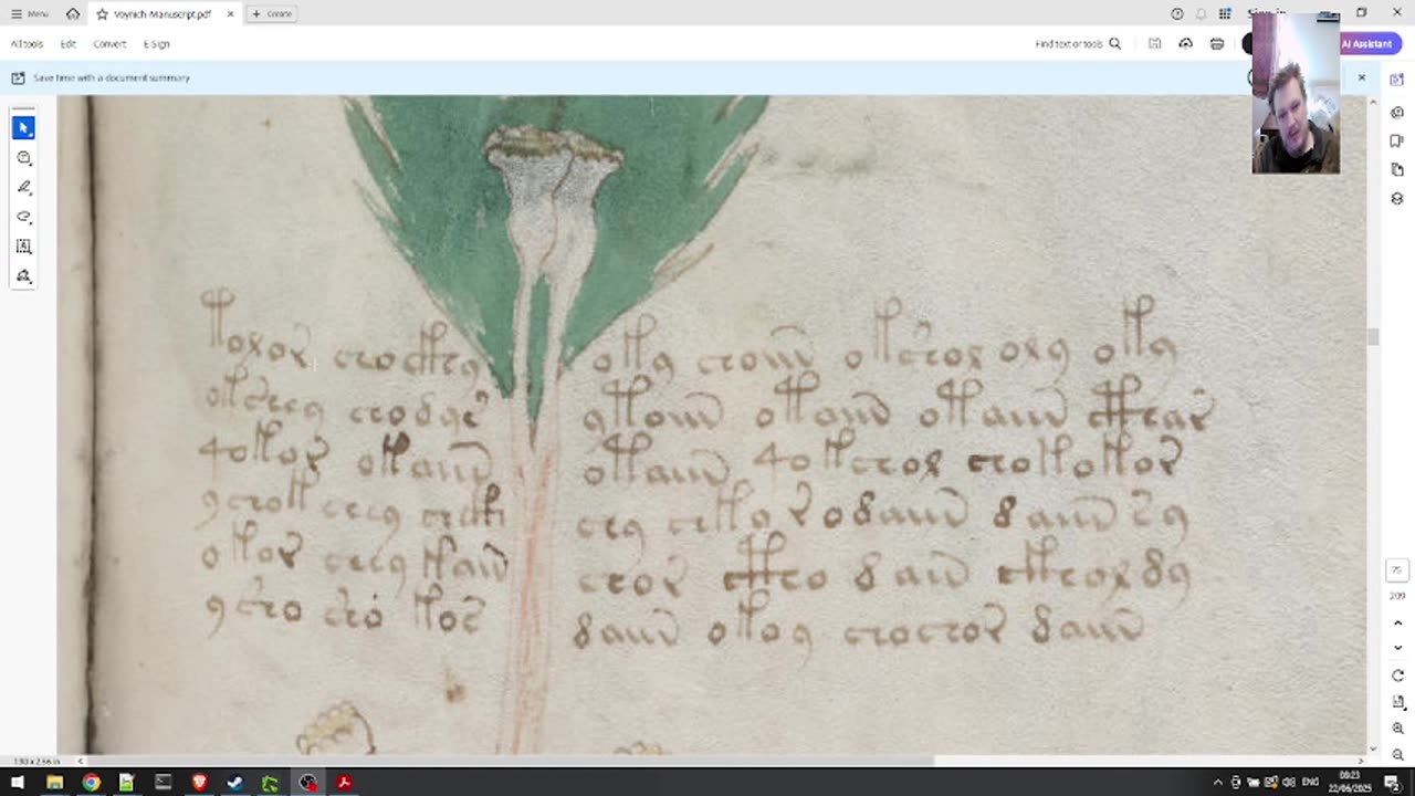 LIT/HIST/CS 528e Lecture: The Voynich manuscript specific characteristics and the alphabet