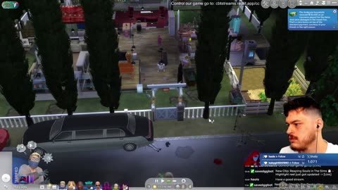 🎮 Sims 4 🧠 Crowd Control 🟢 ON 🎉 CHAOS Welcome 🤯 ✨ New Mods! 💇 New Haircut! 😂 Funny Moments??