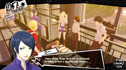 Persona 5 Royal NG+ Day 23. No mic. Not really feeling up for it.