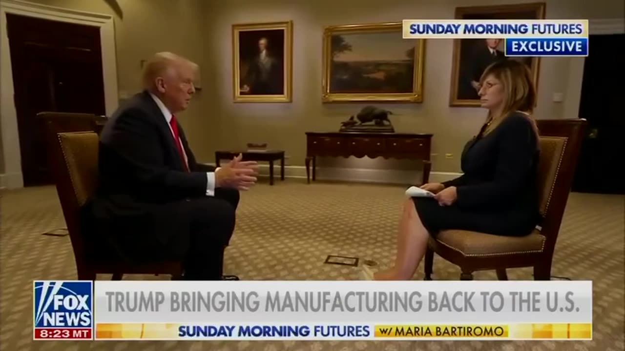 "Trump" afferma che investirà 20 trilioni di dollari in USA