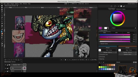 Friendly Smile (Drawing Midna! Timelapse)