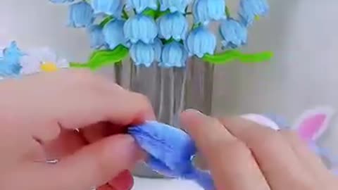 Must Watch: Handmade diy pipe cleaner flowers #handmade #diy #gift #diyflower #d