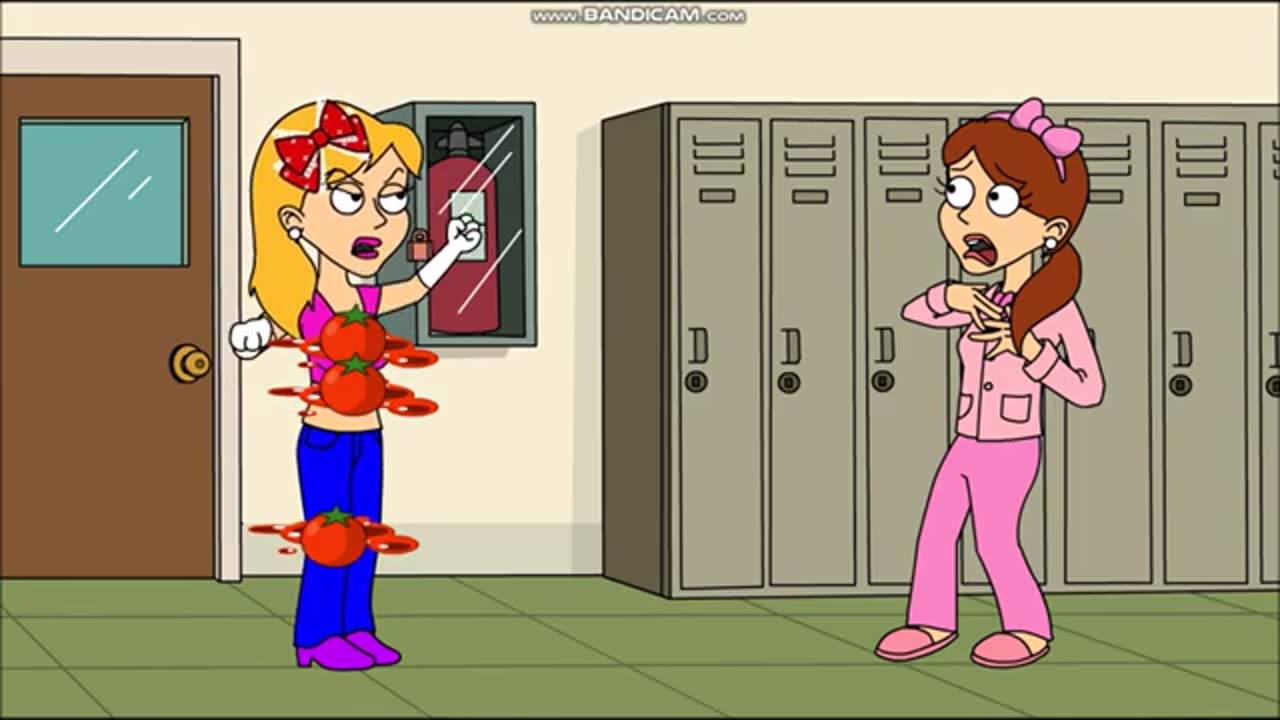 Bixley Throws Tomatoes At Rosa And Gets Grounded