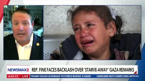 Congressman Fine Discusses Israel/Gaza Conflict on Newsmax with Todd Starnes