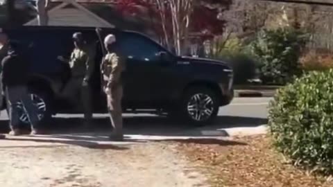 Radical left liberal woman goes off on DHS agents while they are detaining