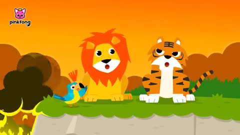 King of the Animals | Storytime with Animal Friends | Cartoon