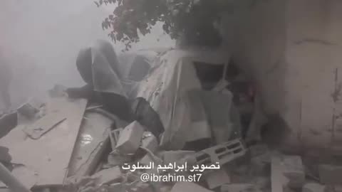 Israeli occupation forces have leveled a residential block in Khan younis camp earlier today