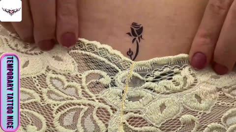 black rose tattos#temporarytattoo #temporarytattoos #temporarytattosticker