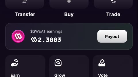 Earn $sweat 🟣 for Free. No KYC, Earn in 5 minutes.